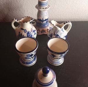 GORGEOUS Delfts Handpainted Made in Holland Lot of 6